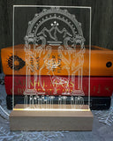 Officially Licensed ACOTAR / Crescent City / Throne of Glass LED Acrylic Light