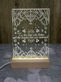 Officially Licensed ACOTAR Night Court LED Acrylic Light