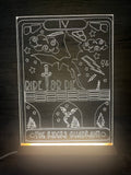 Officially Licensed Fourth Wing LED Acrylic Light