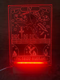 Officially Licensed Fourth Wing LED Acrylic Light