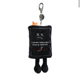 “I Like My Thrillers Dark & Twisted” Book Bag Charm