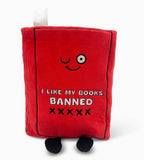 "I Like My Books Banned" Book Plush