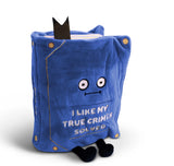 "I Like My True Crimes Solved" Book Plush