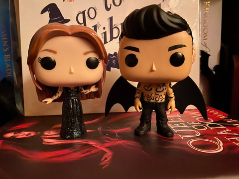 Officially Licensed Feyre and Rhysand Funko POP vinyl ACOTAR
