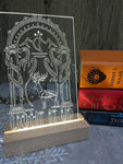 Officially Licensed ACOTAR / Crescent City / Throne of Glass LED Acrylic Light