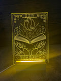 The Spice Tarot Card LED Acrylic Light