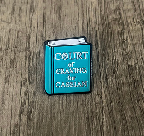 Officially Licensed A Court of Craving for Cassian Pin